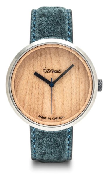 Holzuhr: TENSE Cypress M