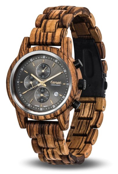 Holzuhr: TENSE Cambridge Z