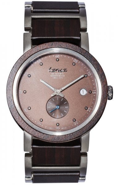 Holzuhr: TENSE Hudson DS