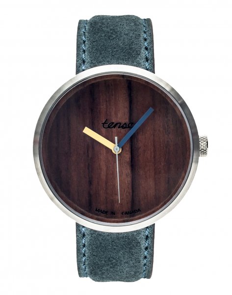 Holzuhr: TENSE Cypress P