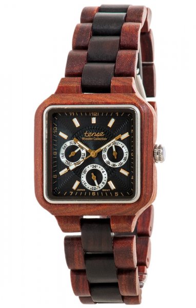 Holzuhr: Mens Summit Katalox Leadwood