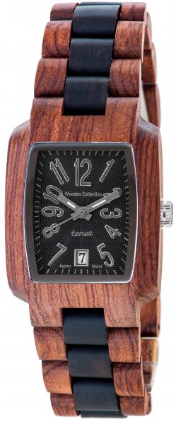 Holzuhr: Mens Timber Katalox Leadwood