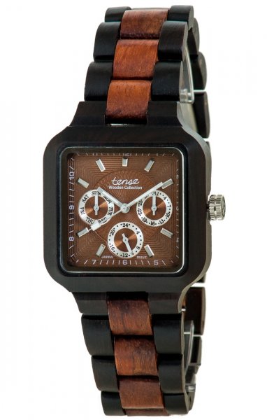 Holzuhr: Mens Summit Leadwood Katalox