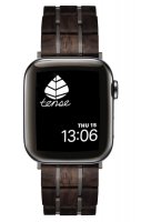 TENSE // Holz Armband für Apple Watch Leadwood / Dark