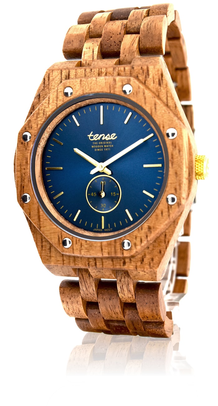 Tense-Holzuhren-Herrenkollektion-Washington-North-Armbanduhren-aus-Holz
