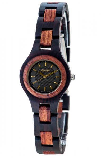 Holzuhr: Womens Pacific Leadwood Katalox