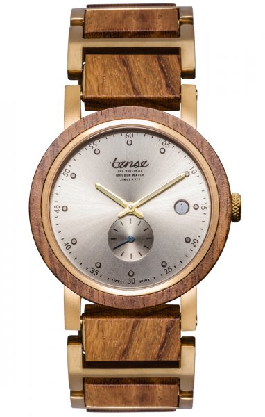 Holzuhr: TENSE Hudson TG