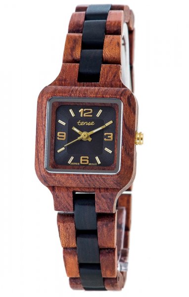 Holzuhr: Womens Summit Katalox Leadwood