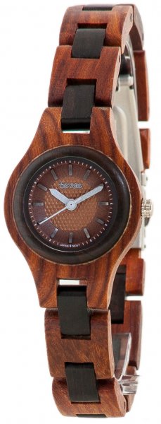 Holzuhr: Womens Pacific Katalox Leadwood