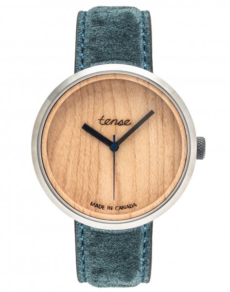 Holzuhr: TENSE Cypress M