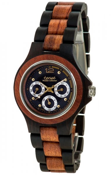 Holzuhr: Mens Northwest Leadwood Katalox