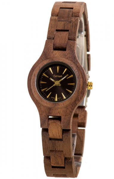 Holzuhr: Womens Pacific Walnussholz