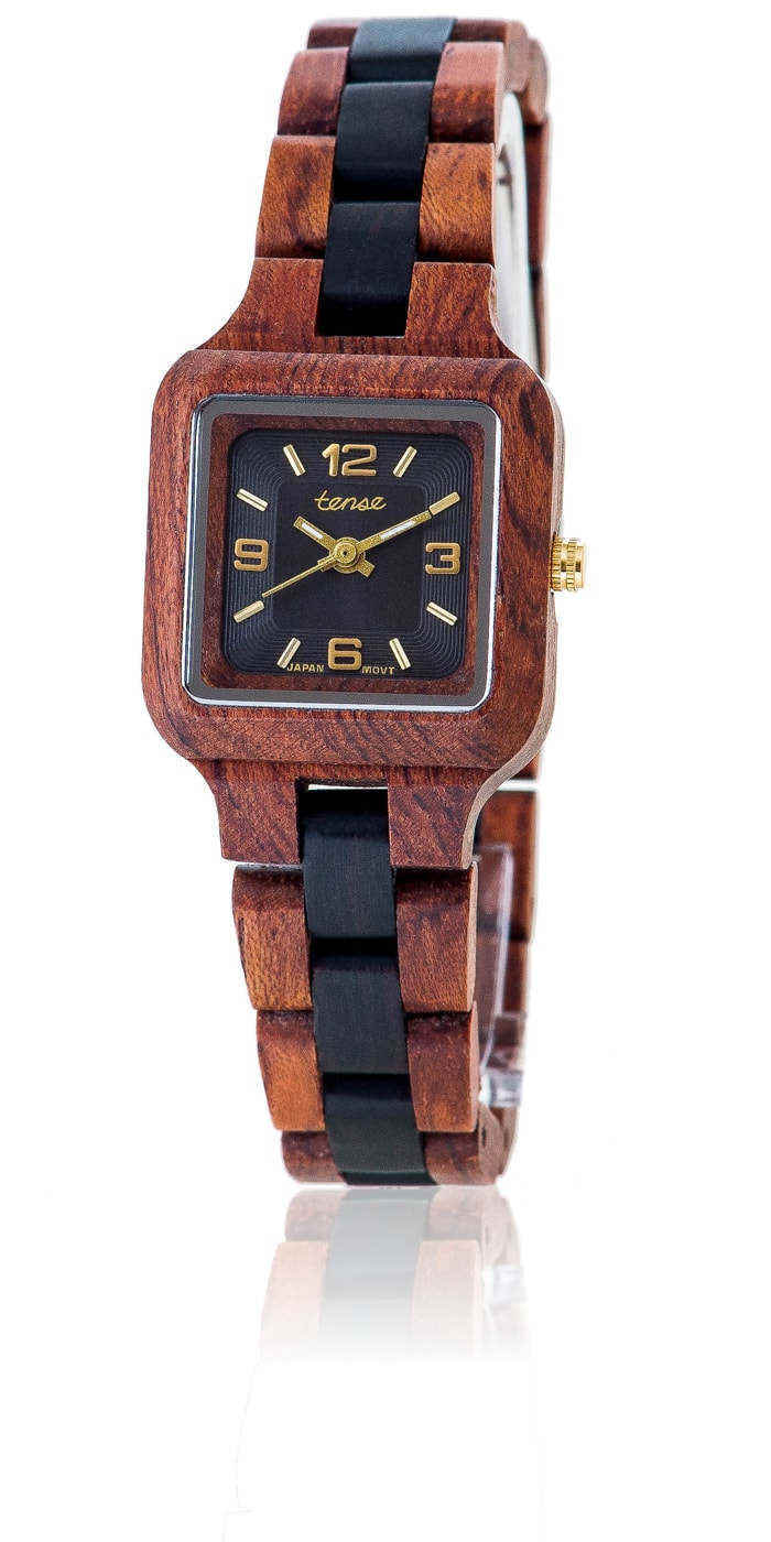 Tense-Holzuhren-Damenkollektion-Summit-Armbanduhren-aus-Holz