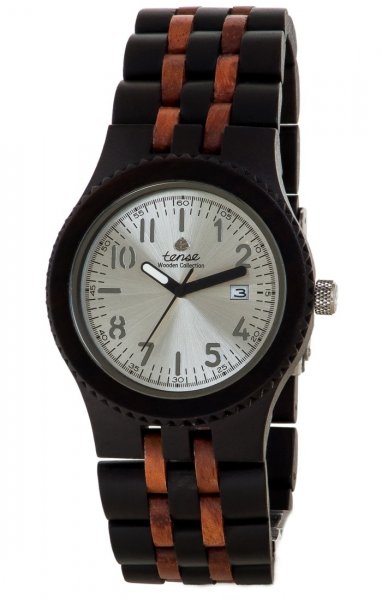 Holzuhr: Mens Yukon Leadwood Katalox